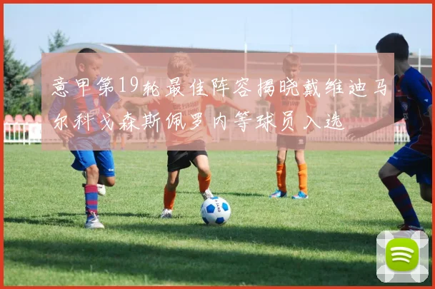 意甲第19轮最佳阵容揭晓戴维迪马尔科戈森斯佩罗内等球员入选