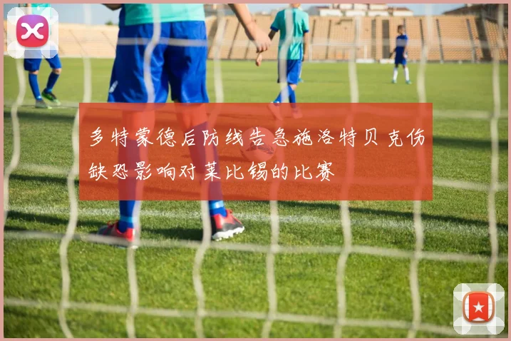 多特蒙德后防线告急施洛特贝克伤缺恐影响对莱比锡的比赛