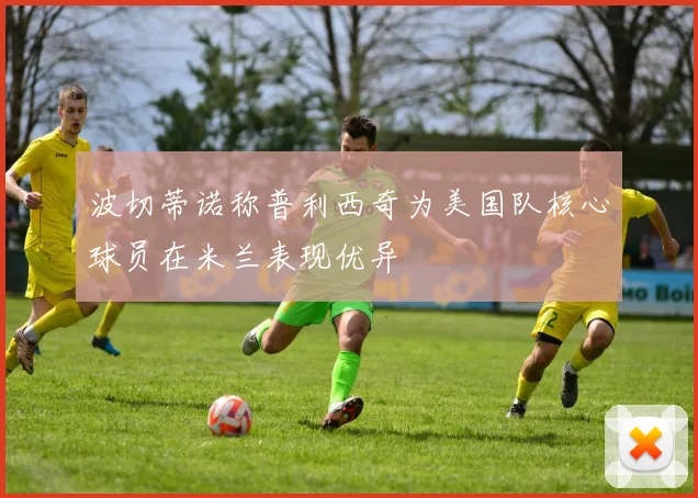 波切蒂诺称普利西奇为美国队核心球员在米兰表现优异
